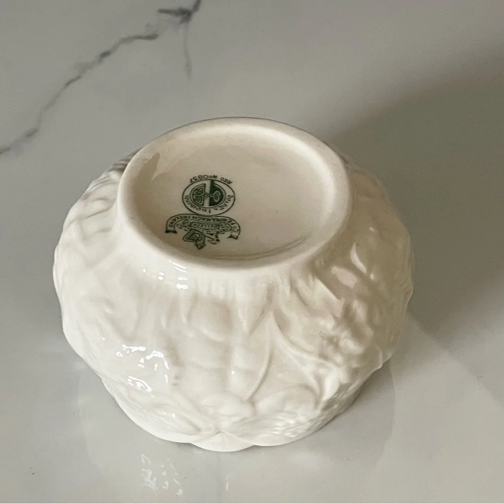 Small Floral Serving or Trinket Bowl by Belleek